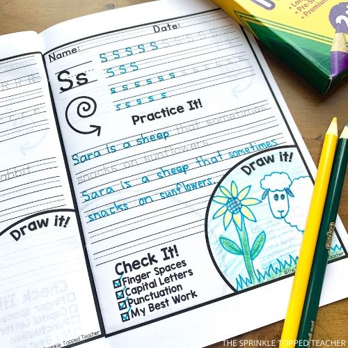 make your own handwriting worksheet for toddler