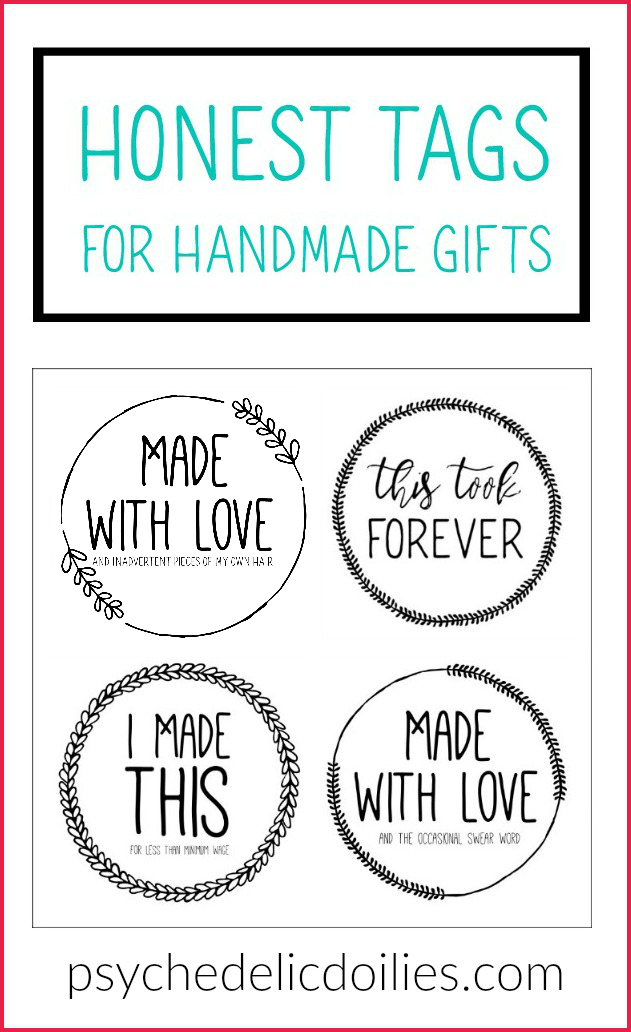 Free Printable Gift Tags for Food Gifts | Print Pretty Cards