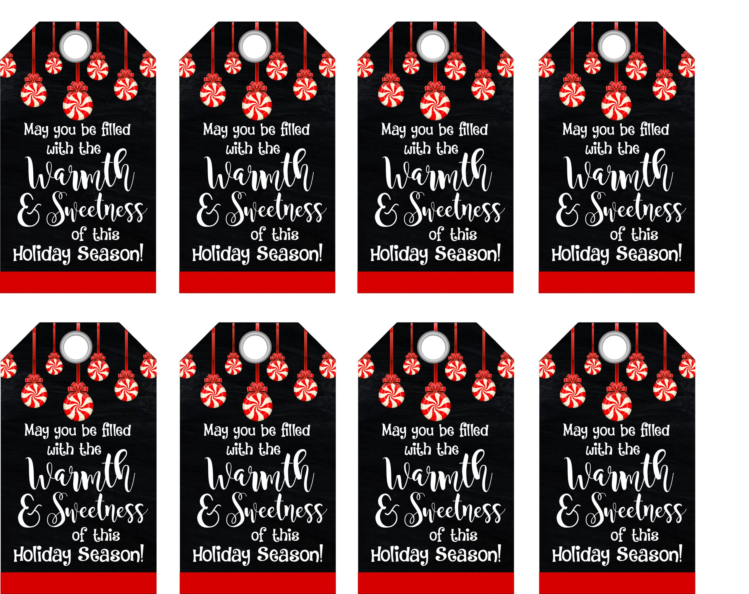 make your own printable gift tags