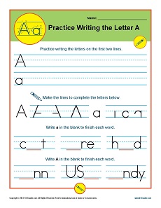 make your own printable handwriting worksheets a to z