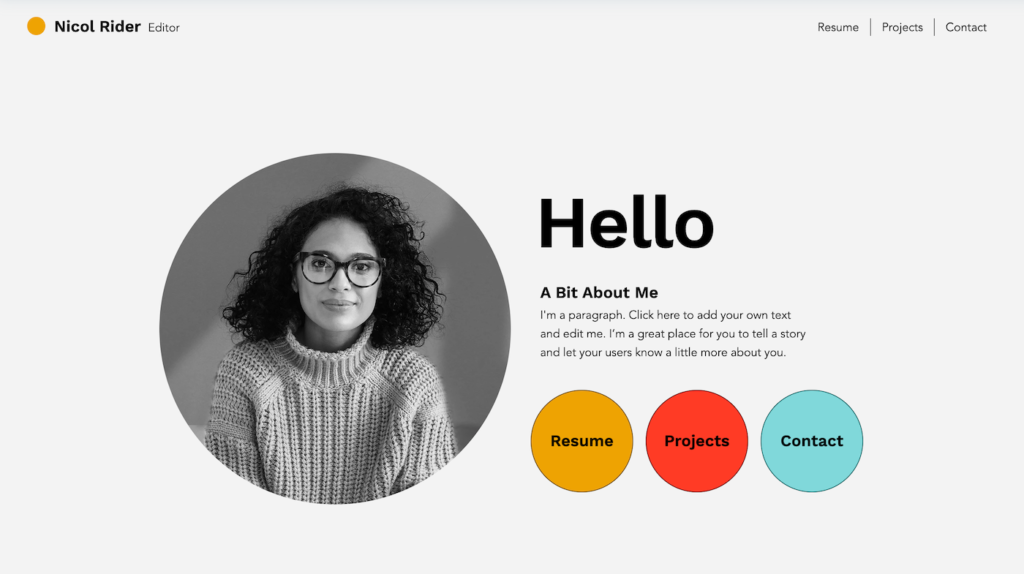make your own website