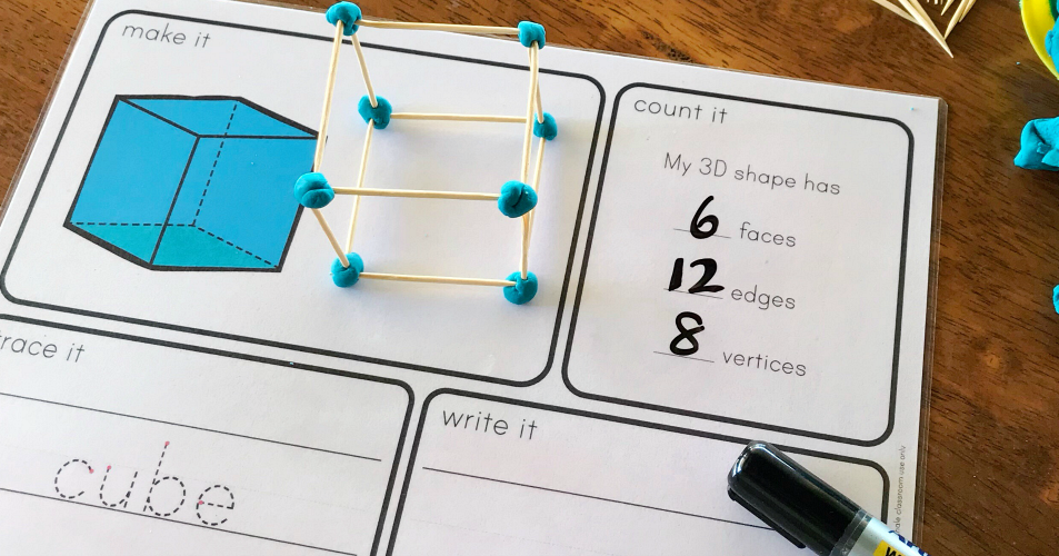 IDEAS FOR TEACHING 3D SHAPES IN KINDERGARTEN | you clever monkey