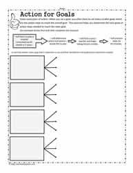 Setting Goals Worksheets