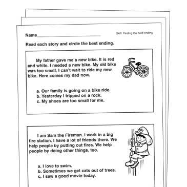 making inference worksheet 4th grade