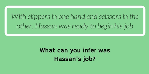 making inferences examples