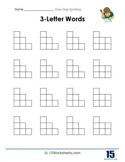 Stair Step Spelling Worksheets - 15 Worksheets Library