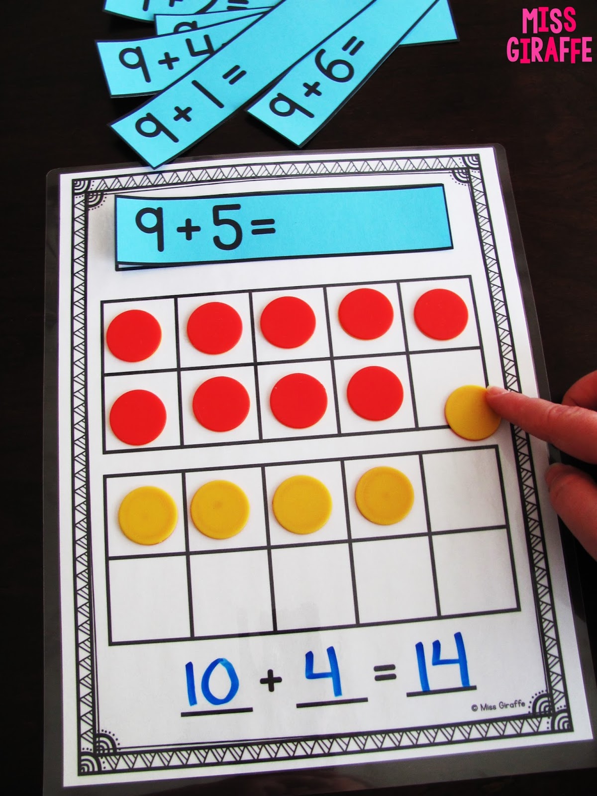 making ten to add worksheet