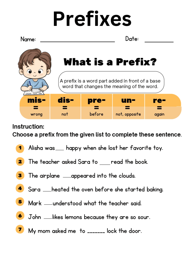 making vocabulary worksheet