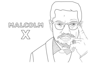 malcolm x printables