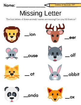 FREE Mammal Worksheets for PreK and Kindergarten (9 Pages) | TPT