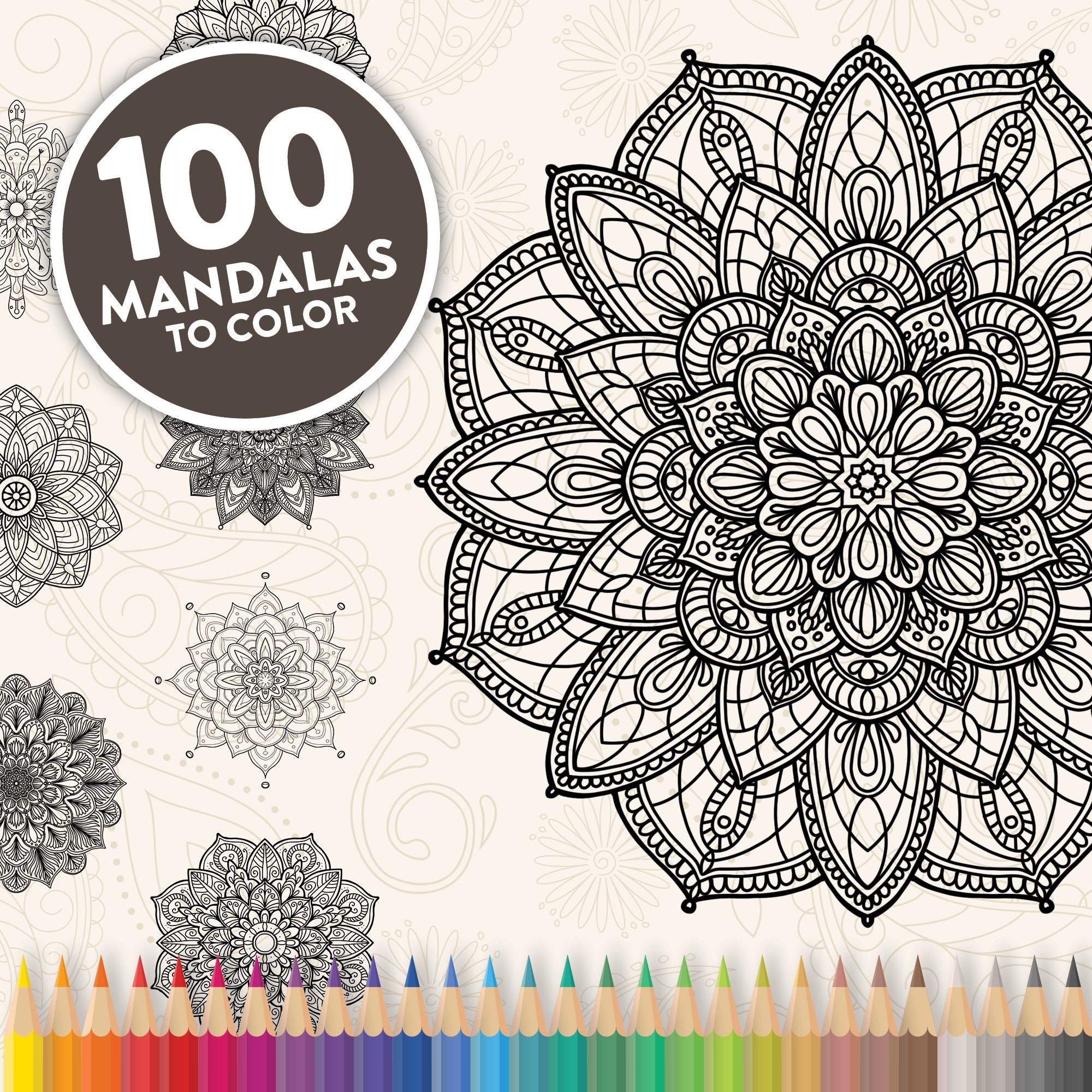 mandalas coloring book free