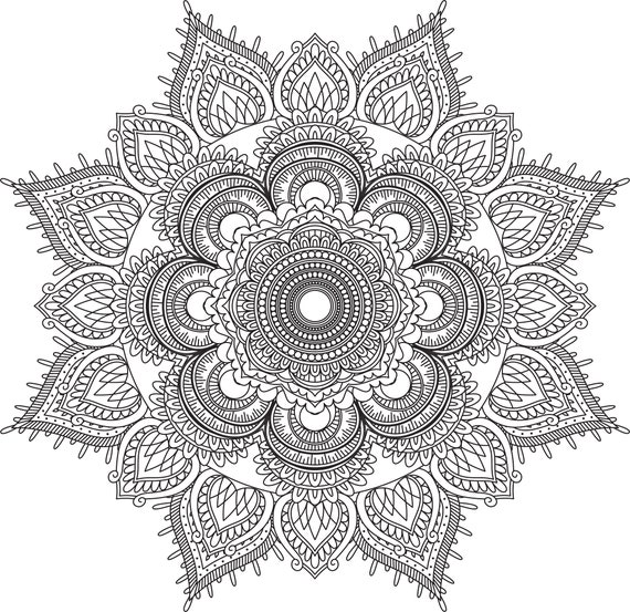 mandalas coloring pages to print