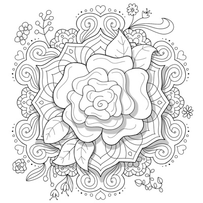 mandalas coloring pages to print