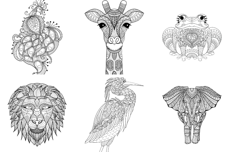 mandalas coloring pages to print