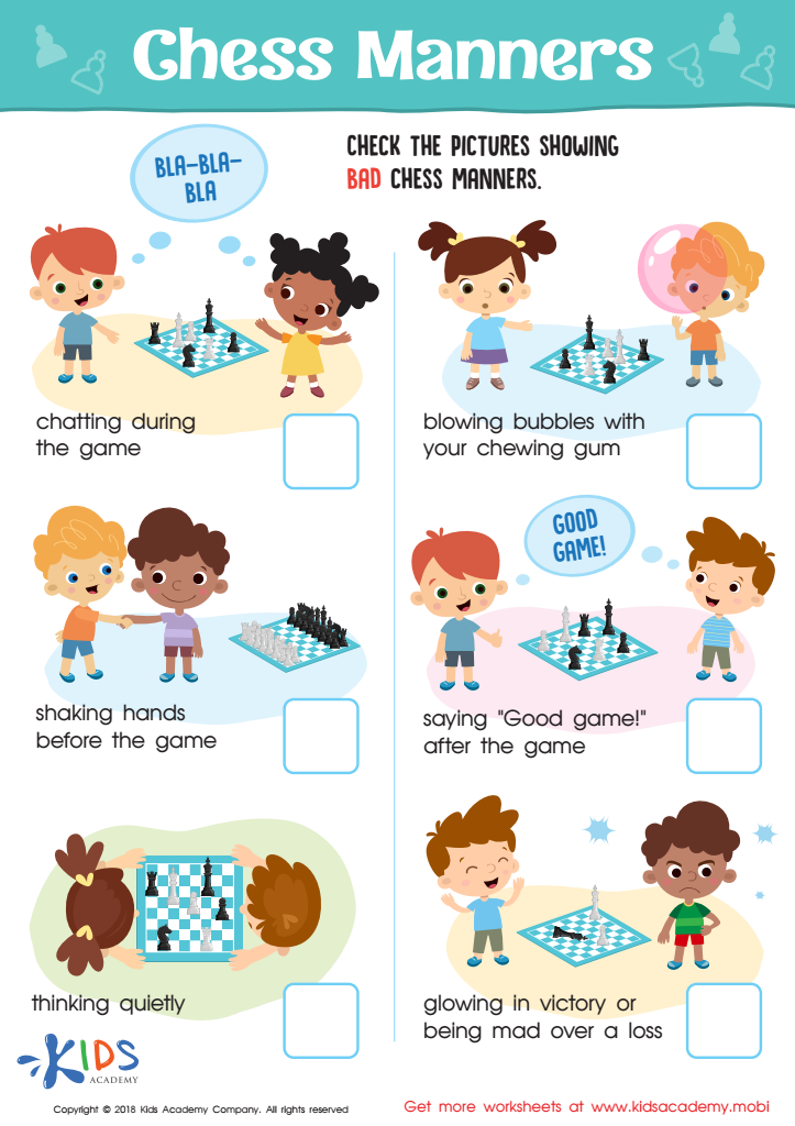 manners worksheet for elementary students