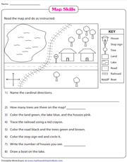 Map Skills Worksheets