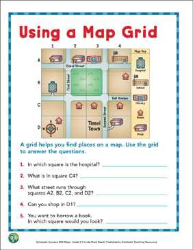 map skills worksheet pdf
