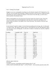 Mapping Ocean Floor Lab.docx - Mapping Ocean Floor Lab Part I ...
