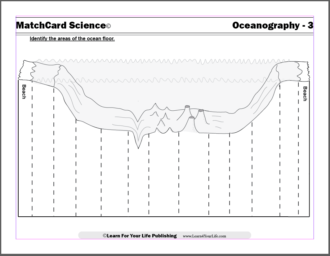 mapping the ocean floor worksheet