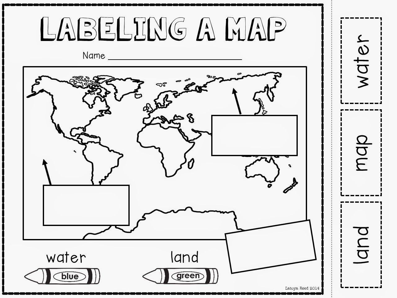 maps-globes-and-our-world-plus-a-freebie-worksheets-library for Free Printable Kindergarten Map Worksheets Maps, Globes, and Our World plus a FREEBIE!!! - Worksheets Library for Free Printable Kindergarten Map Worksheets