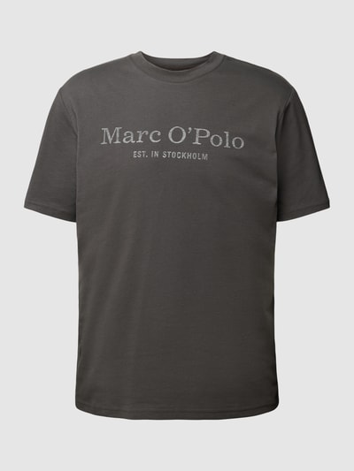Marc OPolo T-Shirt mit Statement- und Label-Print (anthrazit ...