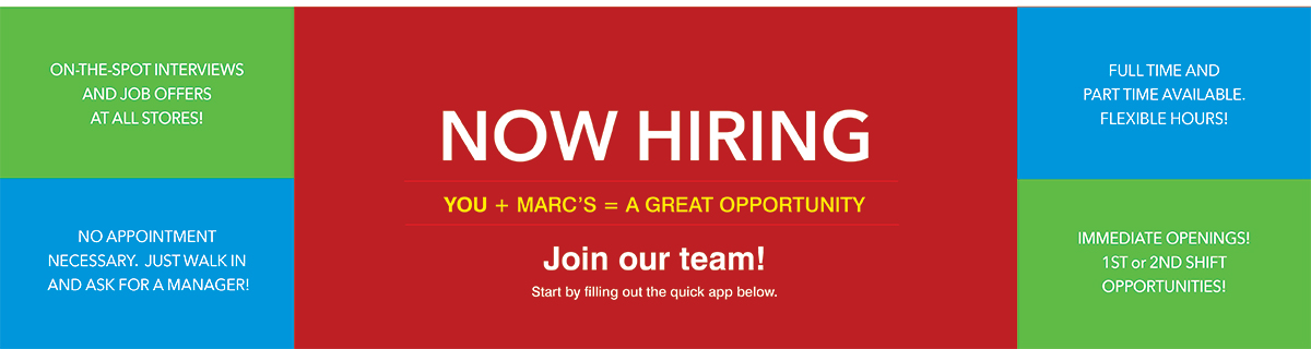Marcs | MGI Employment Application