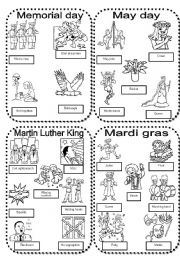 Mardi Gras worksheets