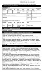 host jan.rtf - COUNSELING WORKSHEET References: NAVMC 2795 Guide ...