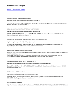 marine corps counseling worksheet