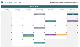 marketing communication worksheet