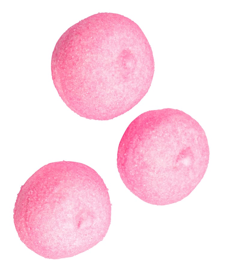 Mellow Mellow® Marshmallow Speckbälle pink, 1kg Beutel