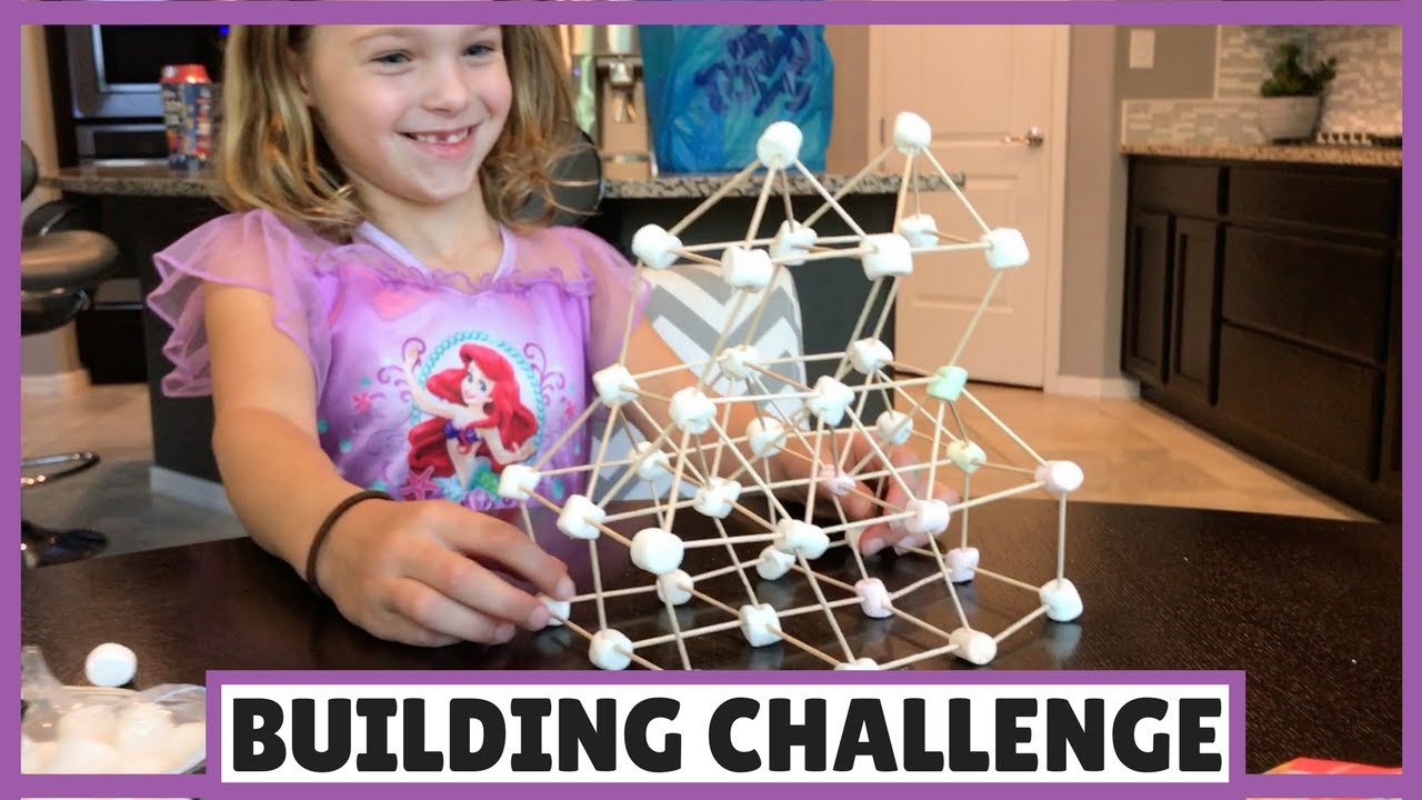 A Building Challenge with Toothpicks and Marshmallows