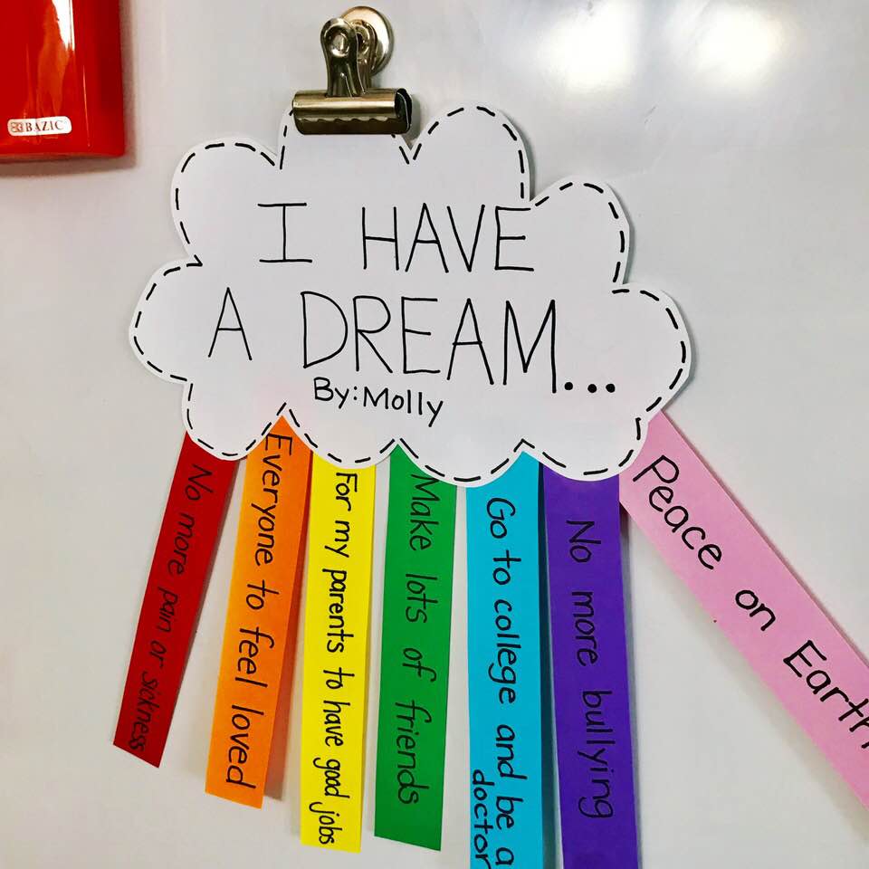 martin luther king classroom activities