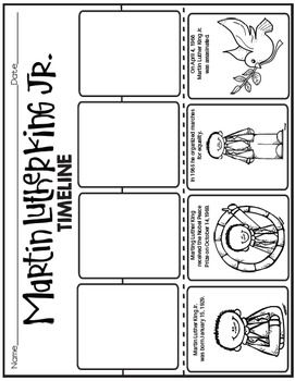 martin luther king classroom activities