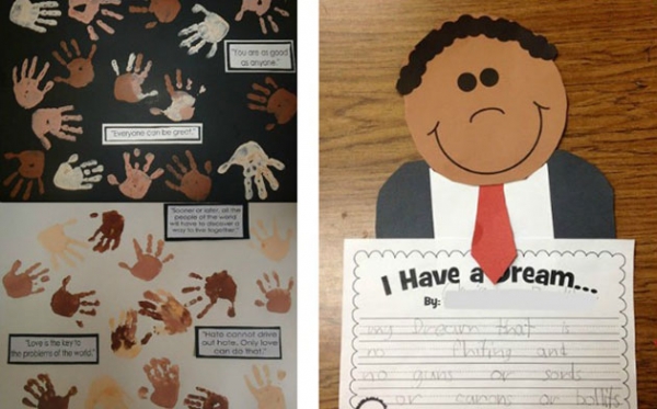 martin luther king crafts