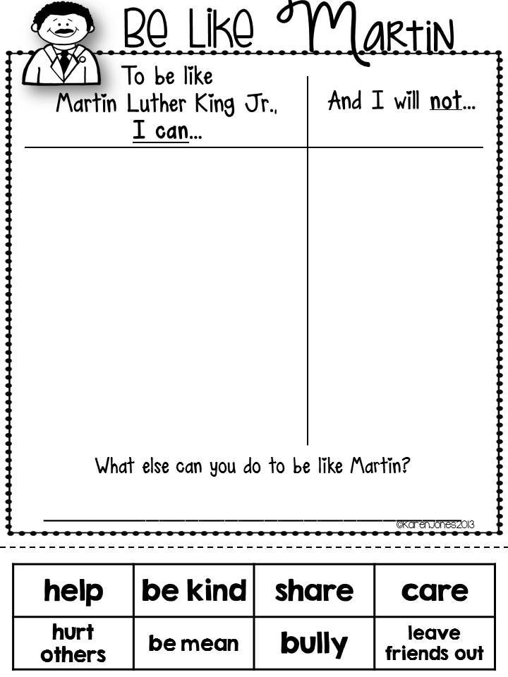Printable Coloring Pages | Martin luther king jr activities ...