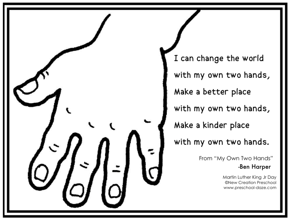 martin luther king jr  printables