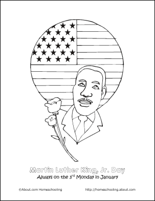 martin luther king jr  printables
