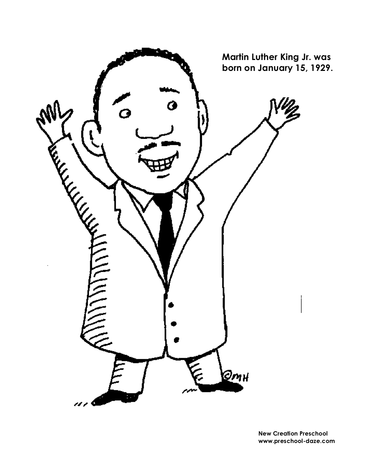 martin luther king jr  printables