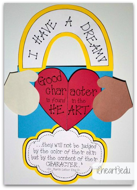 martin luther king jr crafts and printables
