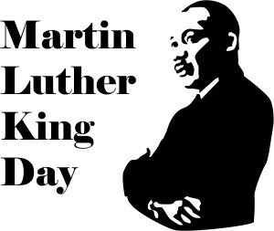 martin luther king jr silhouette