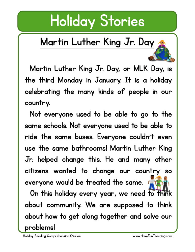 martin luther king jr worksheet with answer key