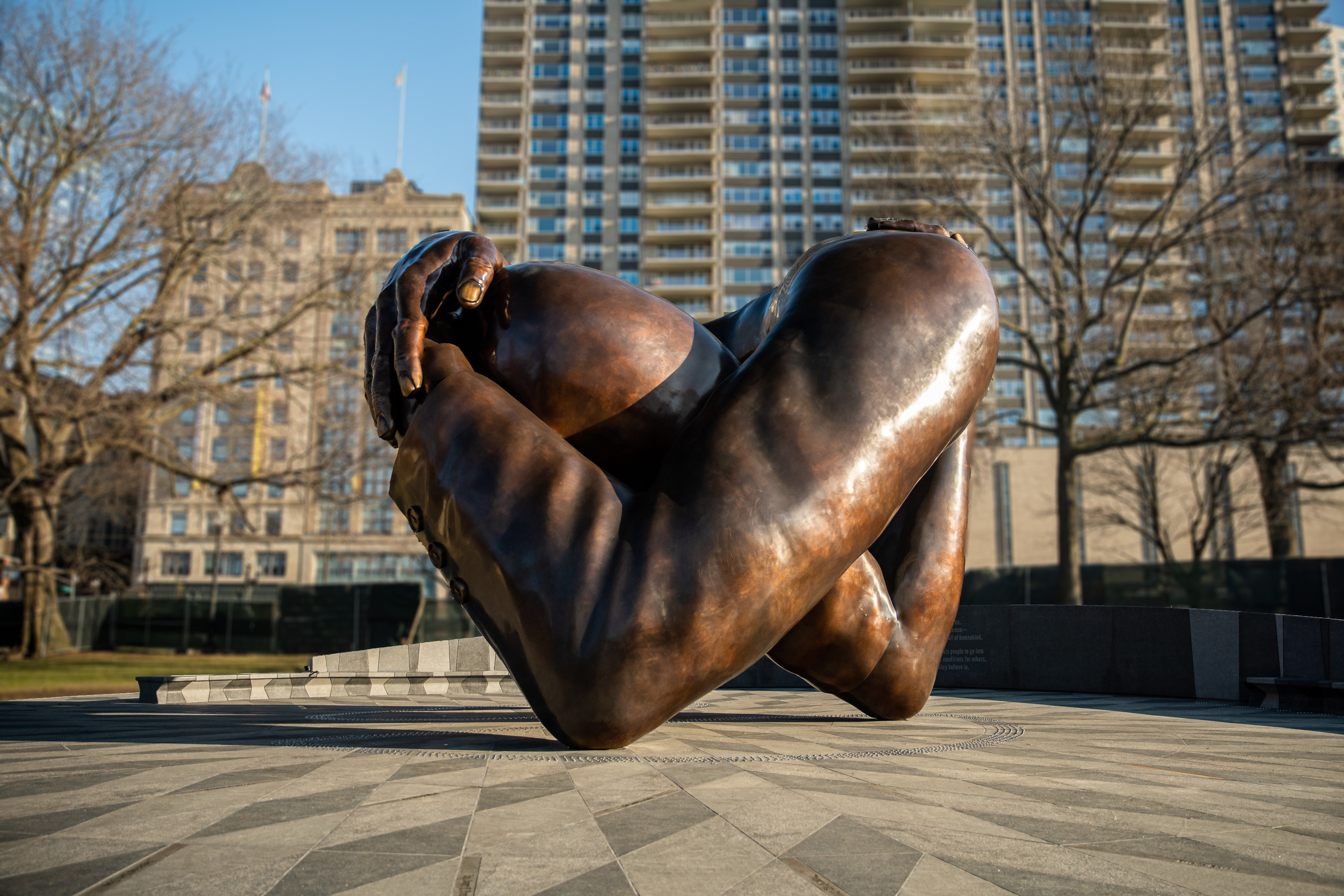 martin luther king statue