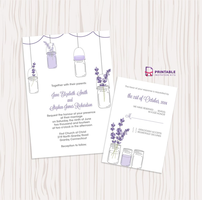 Free Printable Wedding Invitations | POPSUGAR Smart Living