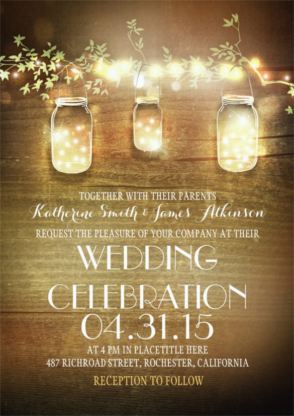 37+ Traditional Wedding Invitation Templates - PSD, AI, Word