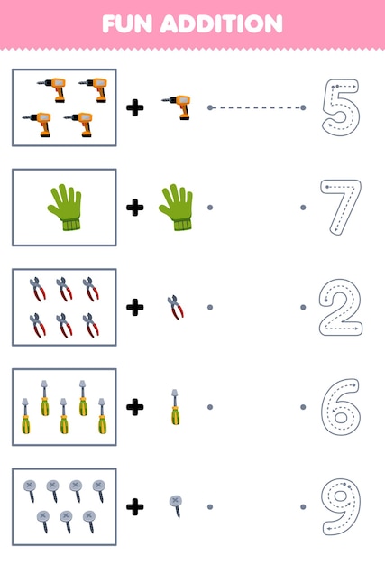 match drill worksheet