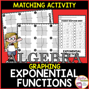 Graphing Exponential Functions Matching Activity - Worksheets Library