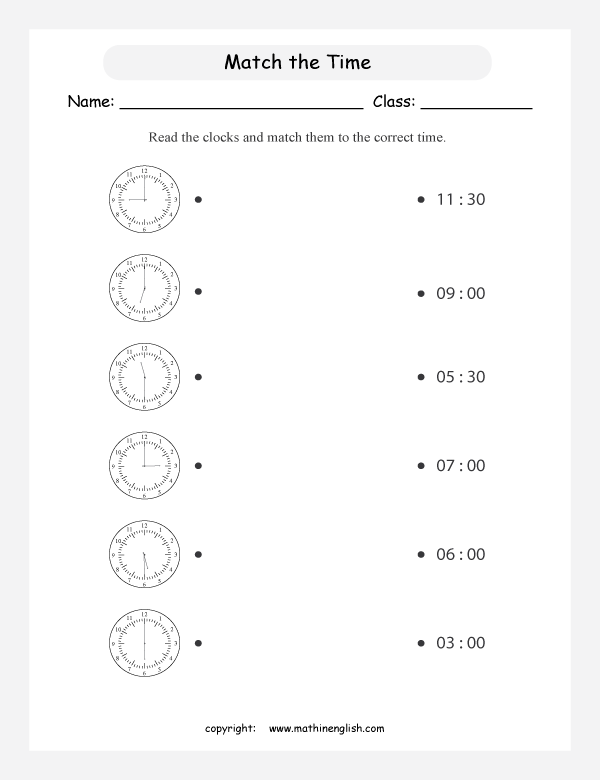 Printable primary math worksheet for math grades 1 to 6 based on ...