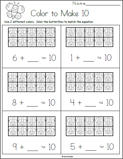 matching worksheet for 1st grade