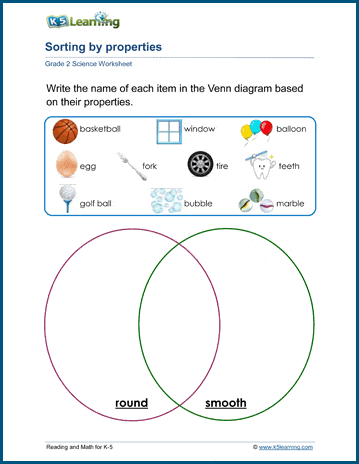 Materials and properties Worksheets | Worsheets library